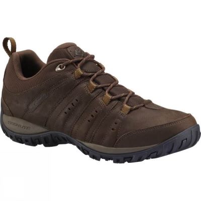 Zapatos Columbia Woodburn II Plus Waterproof Hombre Marrones Oscuro - Chile RIJ935678